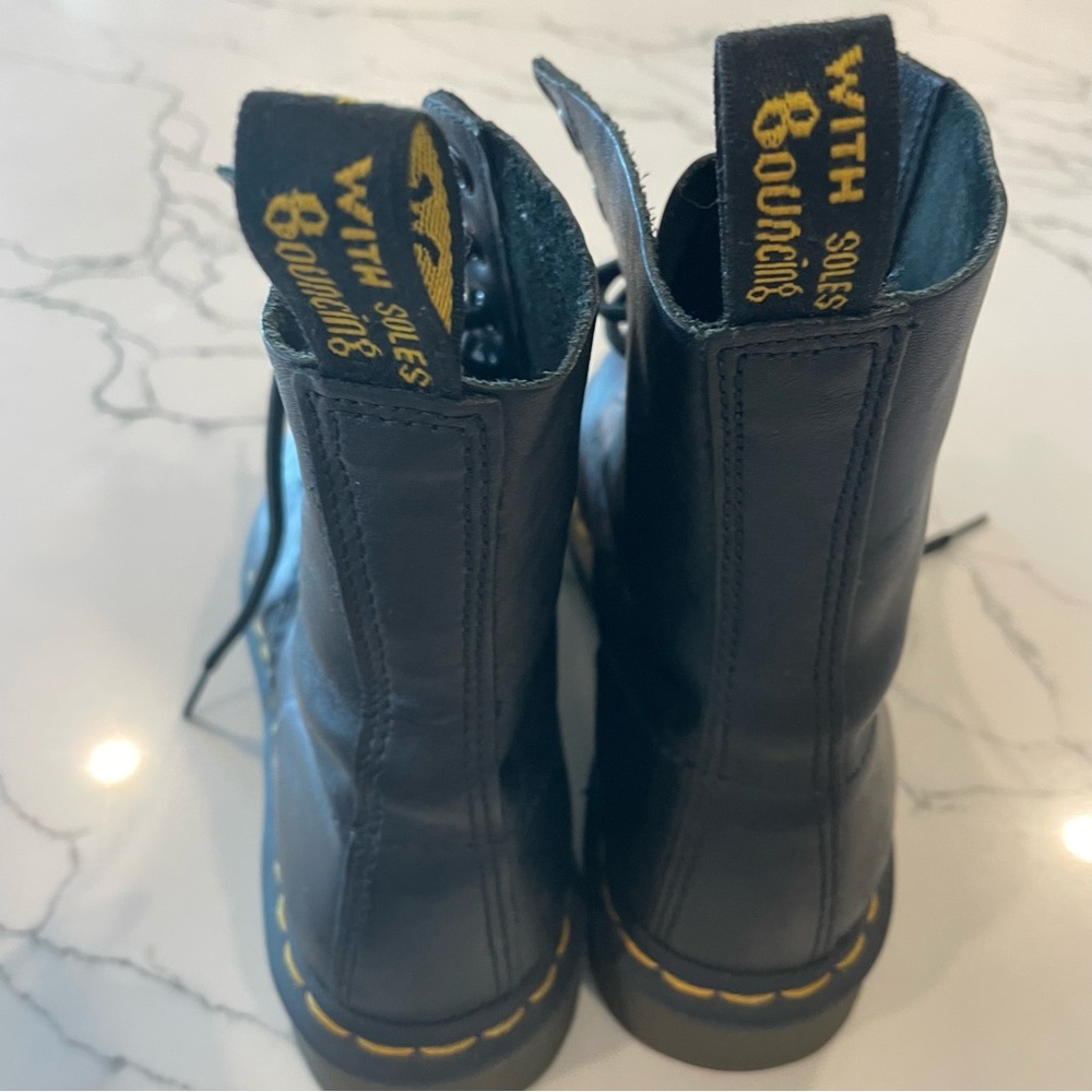 Dr. Martens Black Pascal Lace up Boots - Picture 6 of 13